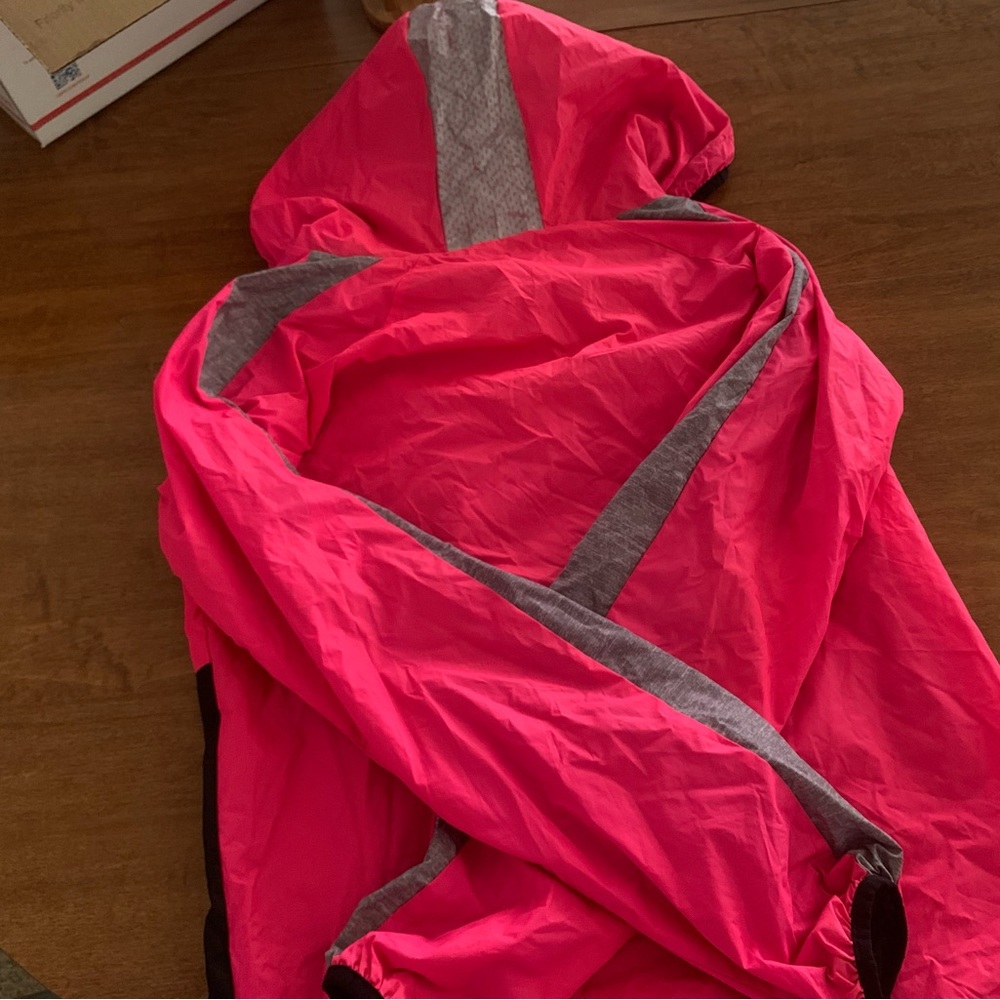 Victoria’s Secret Neon Pink Rain Jacket Gem